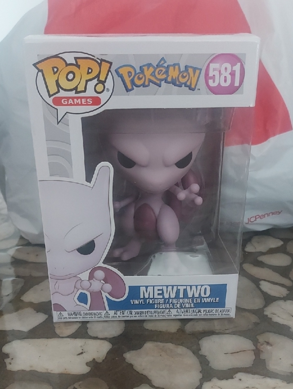 Funko Pokémon Mewtwo Pop! Figure - Light Pink and Purple Accents